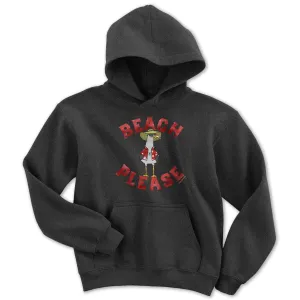 Beach Please Youth Hoodie