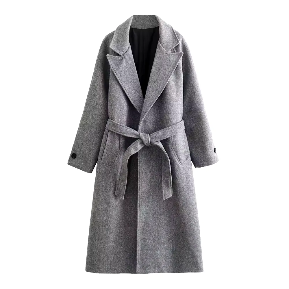 Belle Belted Wool Coat