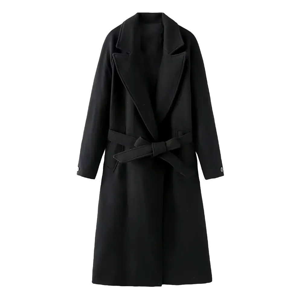 Belle Belted Wool Coat