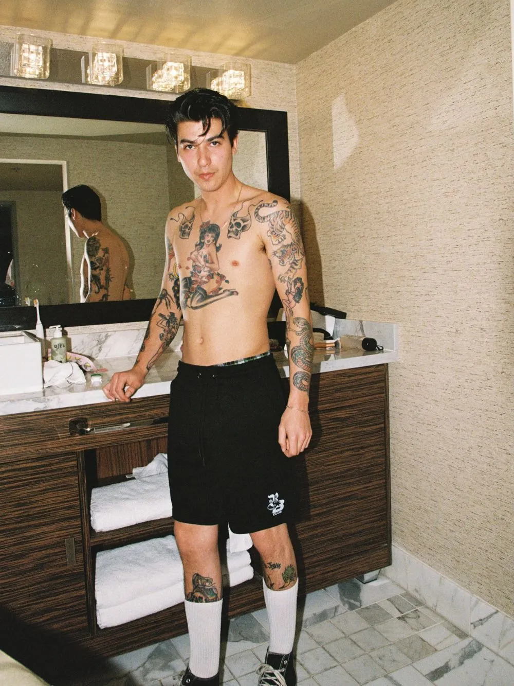 BILLY BONES CLUB BTTB STACKER JERSEY SHORT - VINTAGE BLACK