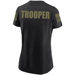 Black Trooper Women's Shirt - Short Sleeve (Green)