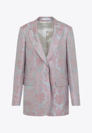 Blanchets Floral Jacquard Blazer