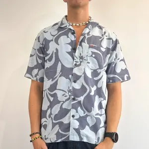 BLUE QUIKSILVER SHIRT MEDIUM