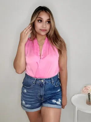 Bold and Beautiful Sleeveless Bodysuit