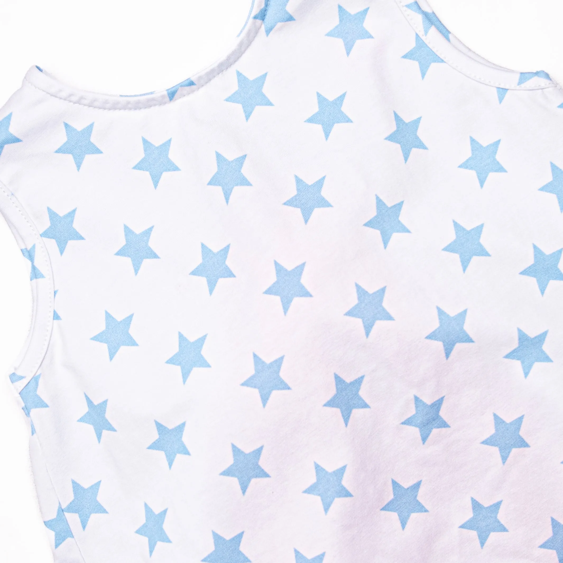 Bold Stars and Brave Hearts Short Set, Blue