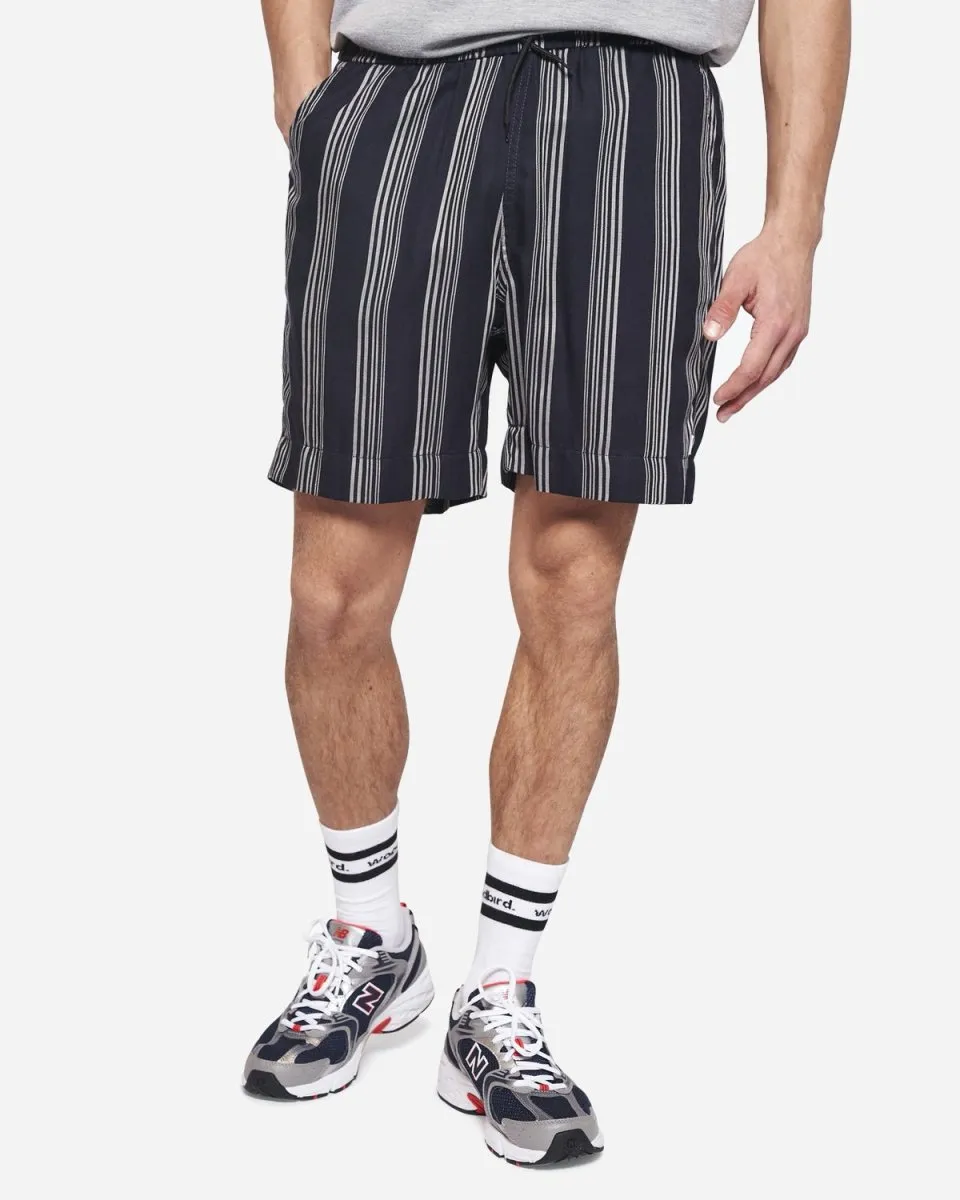 Bommy Seal Shorts - Navy/White