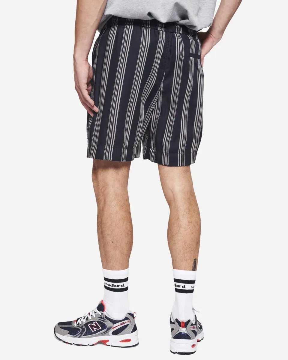 Bommy Seal Shorts - Navy/White