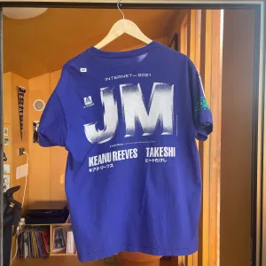 Boot Boyz Biz Johnny Mnemonic Cobalt Blue T-Shirt (Men's L)