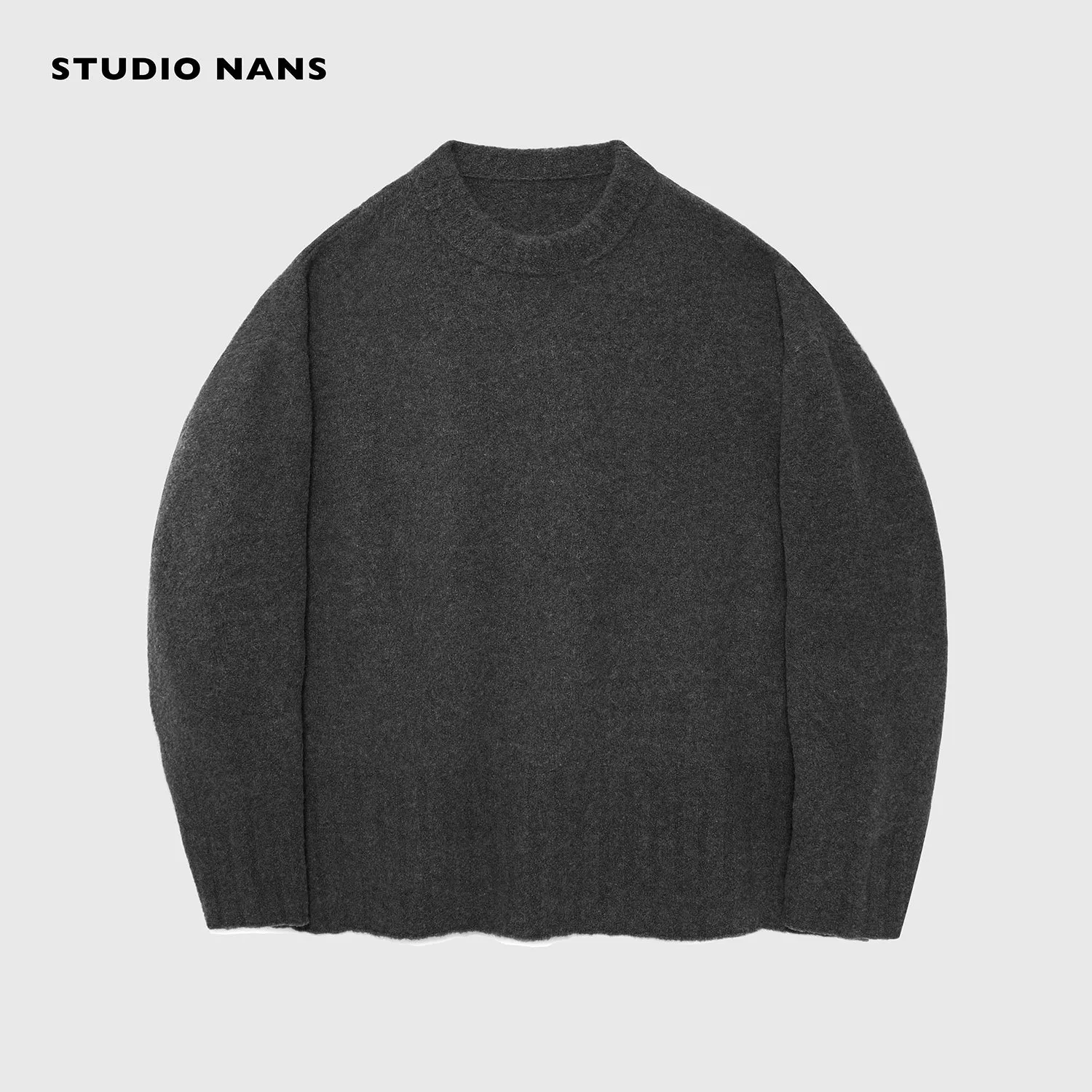 Bouclé Yarn Textured Sweater
