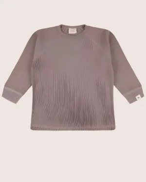 Brown Rib Top