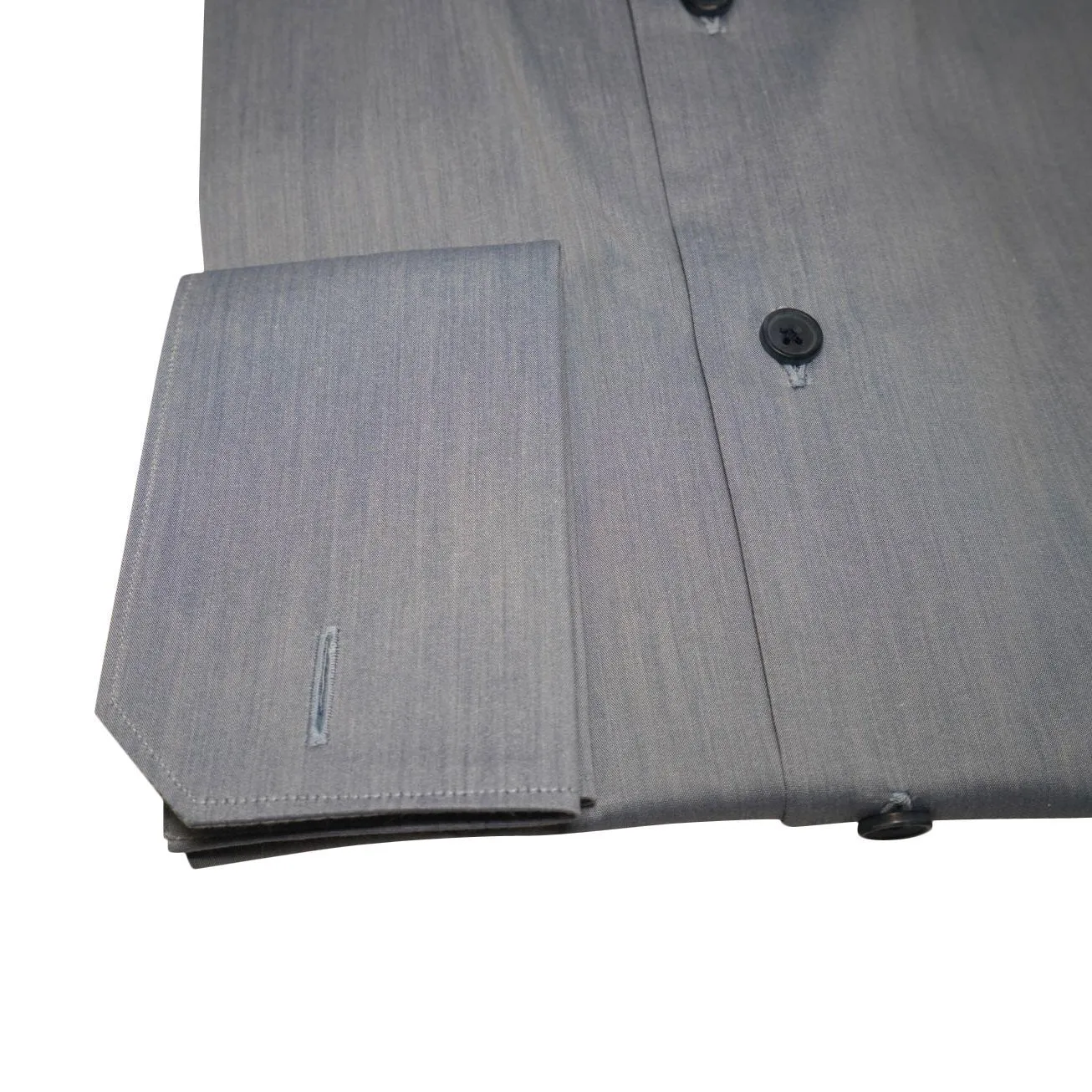 Brushed Vintage Denim Dress Shirt