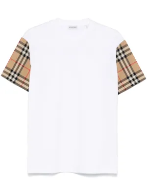 Burberry T-shirts and Polos White
