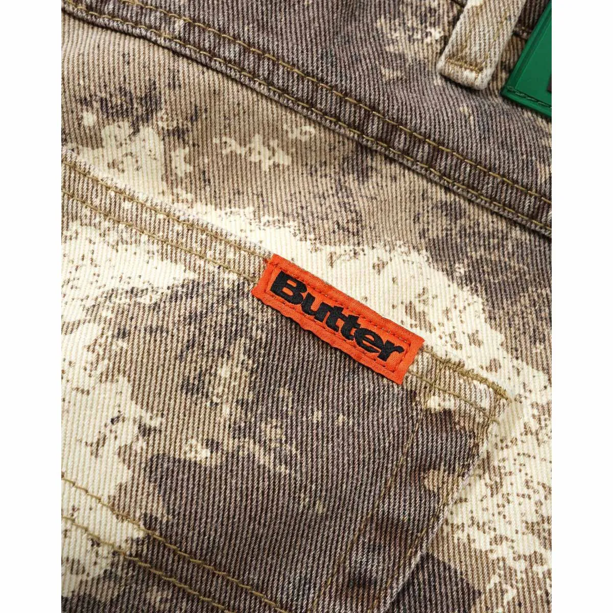 Butter Goods - Weathergear Denim Shorts Camo