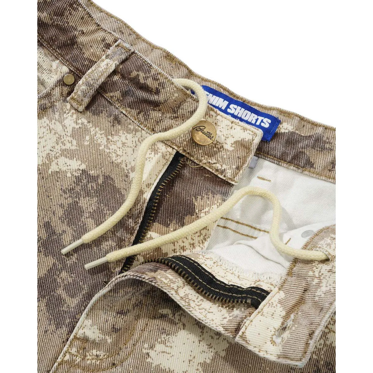 Butter Goods - Weathergear Denim Shorts Camo