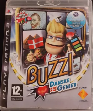 Buzz! Danske Genier (Slidt cover)