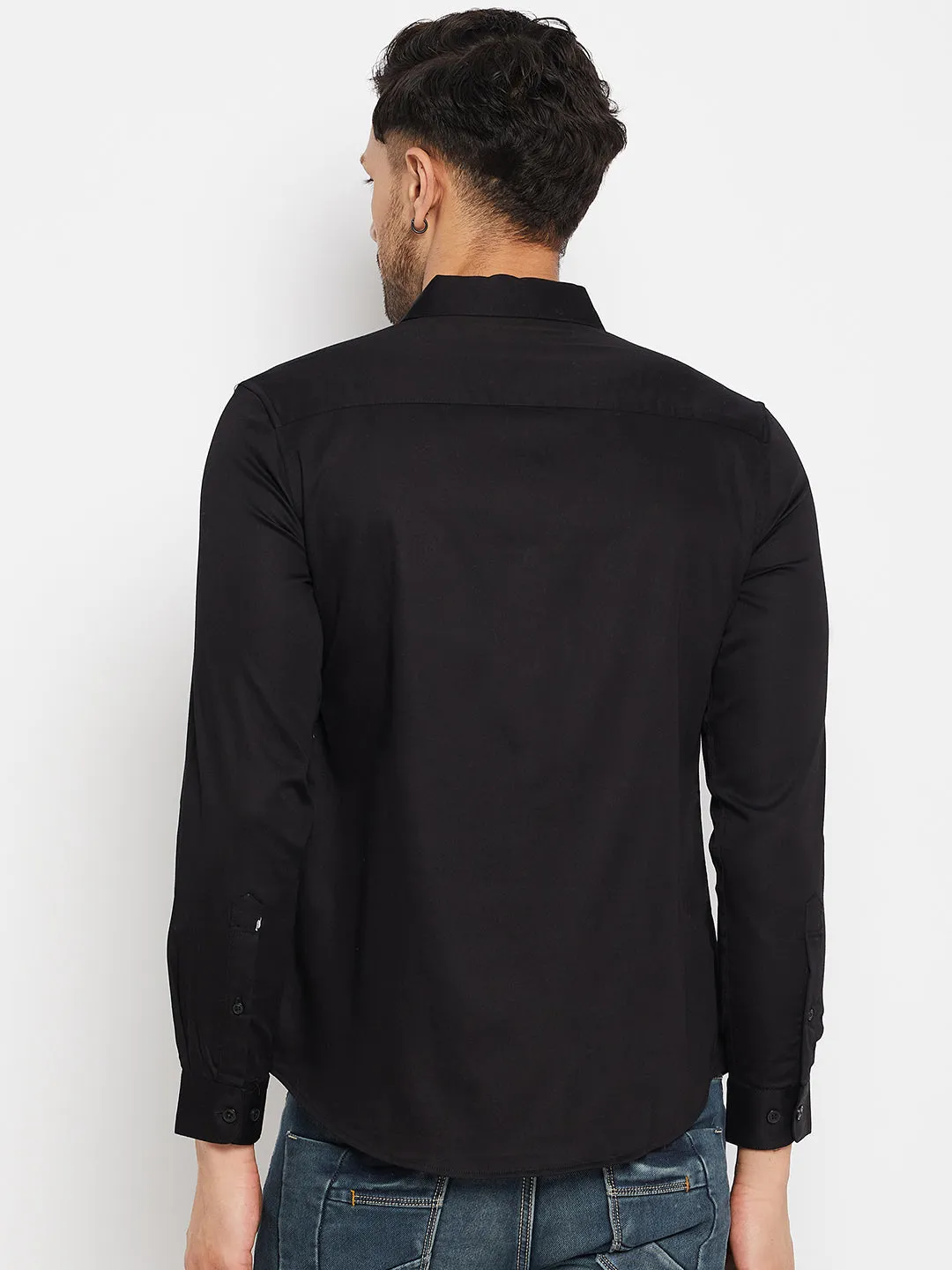Camla Black Shirts For Men