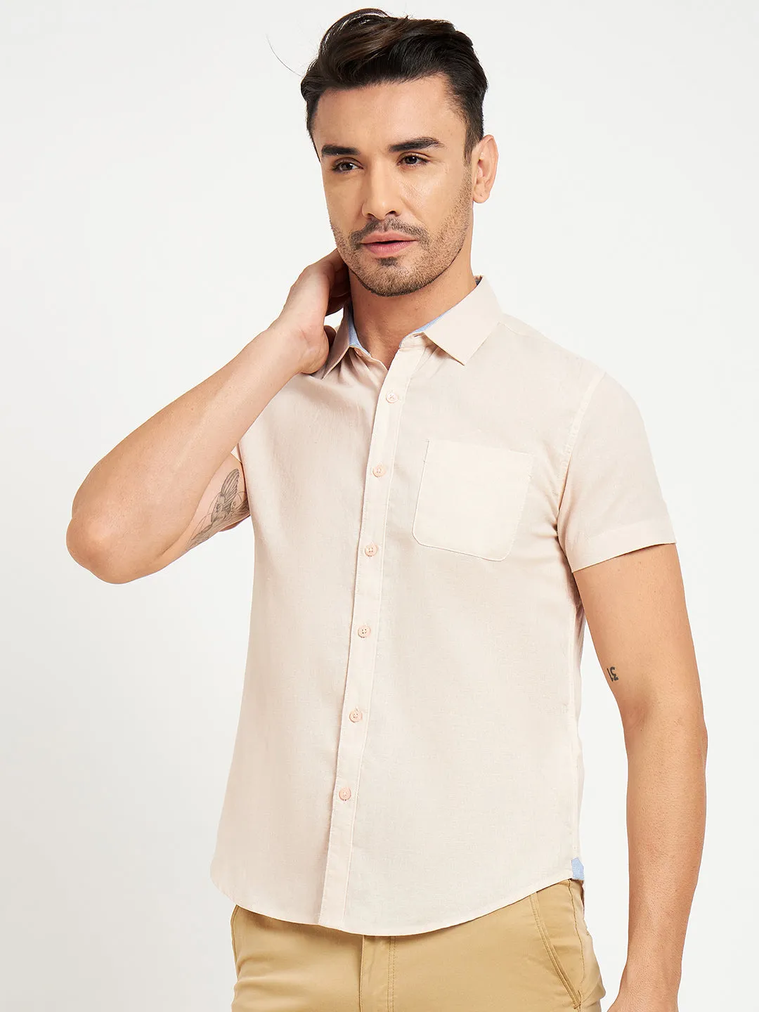Camla Coral Shirts For Men
