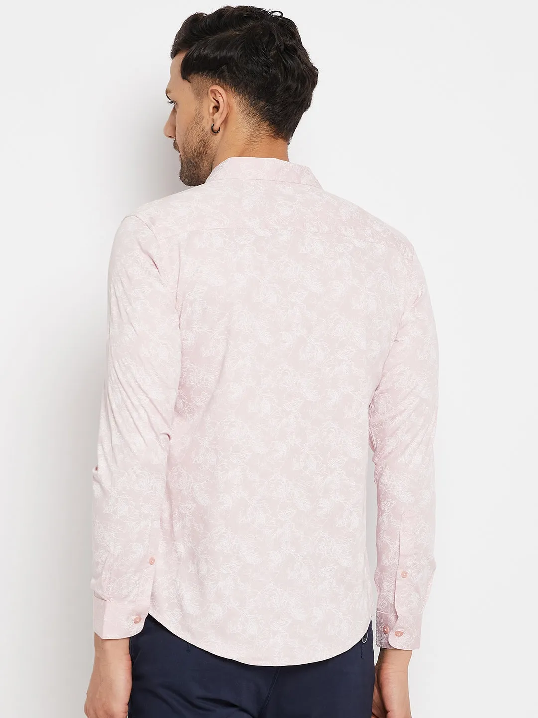 Camla Pink Shirts For Men