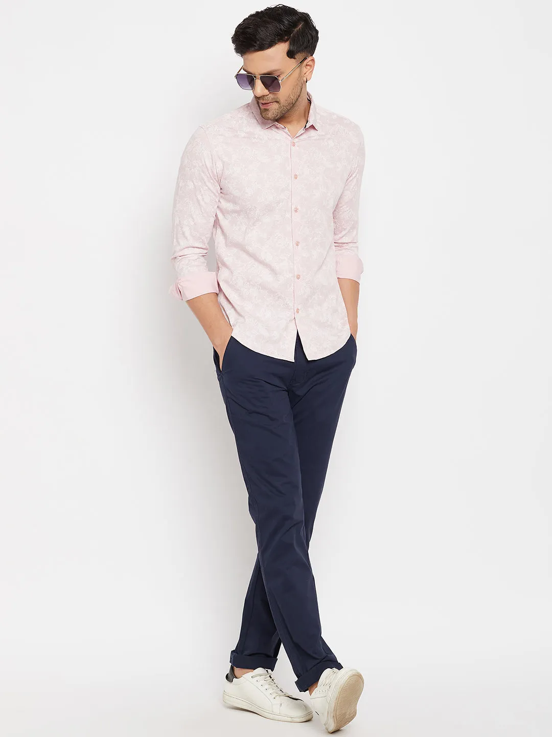 Camla Pink Shirts For Men