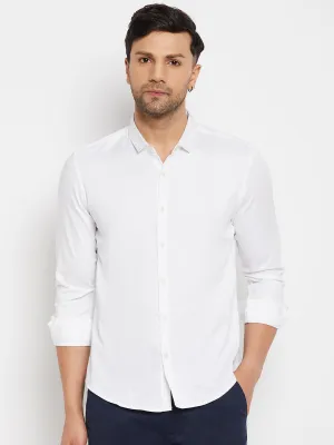 Camla White Shirts For Men