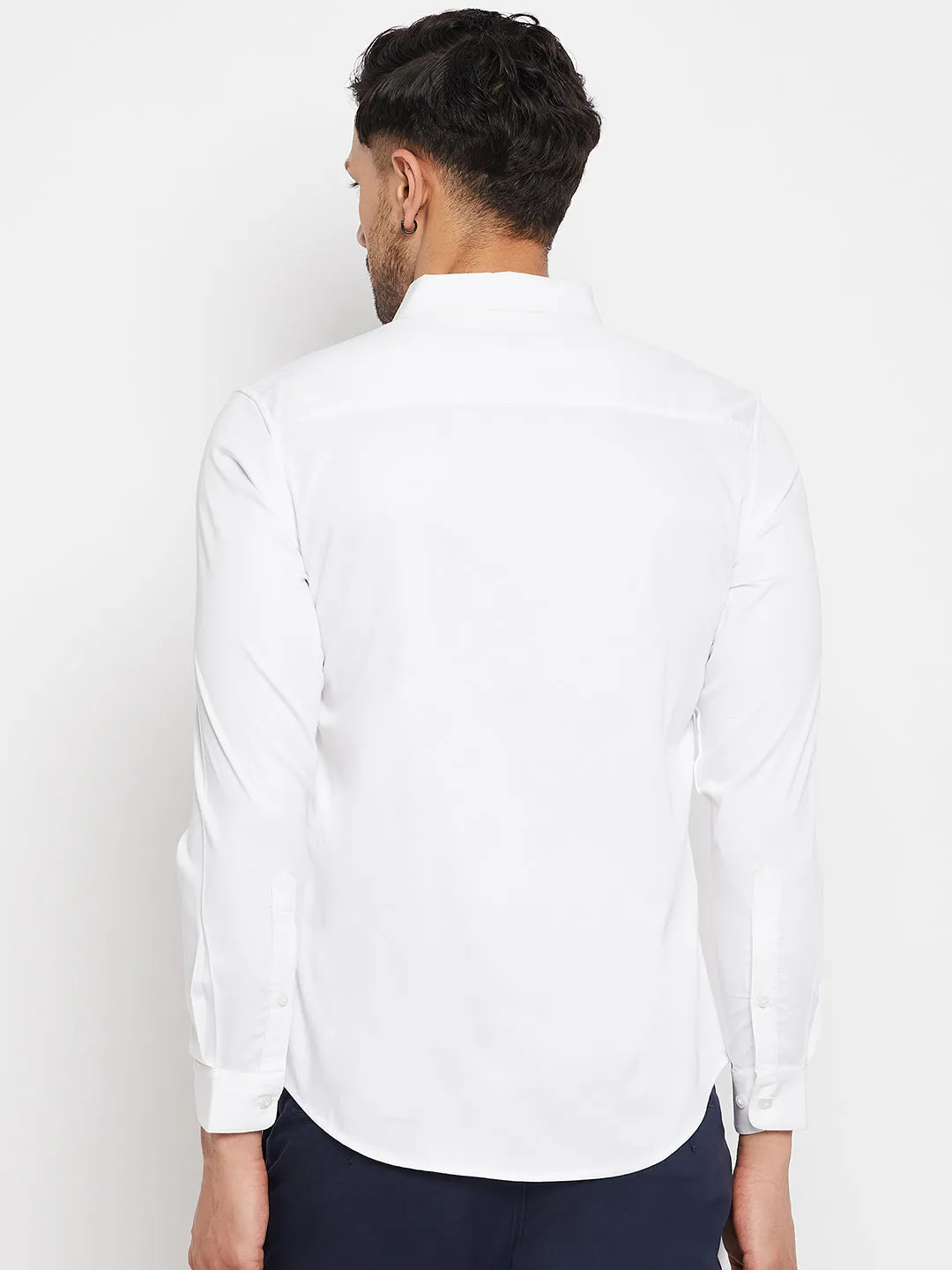 Camla White Shirts For Men