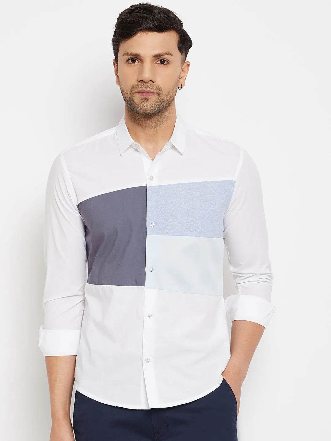 Camla White Shirts For Men