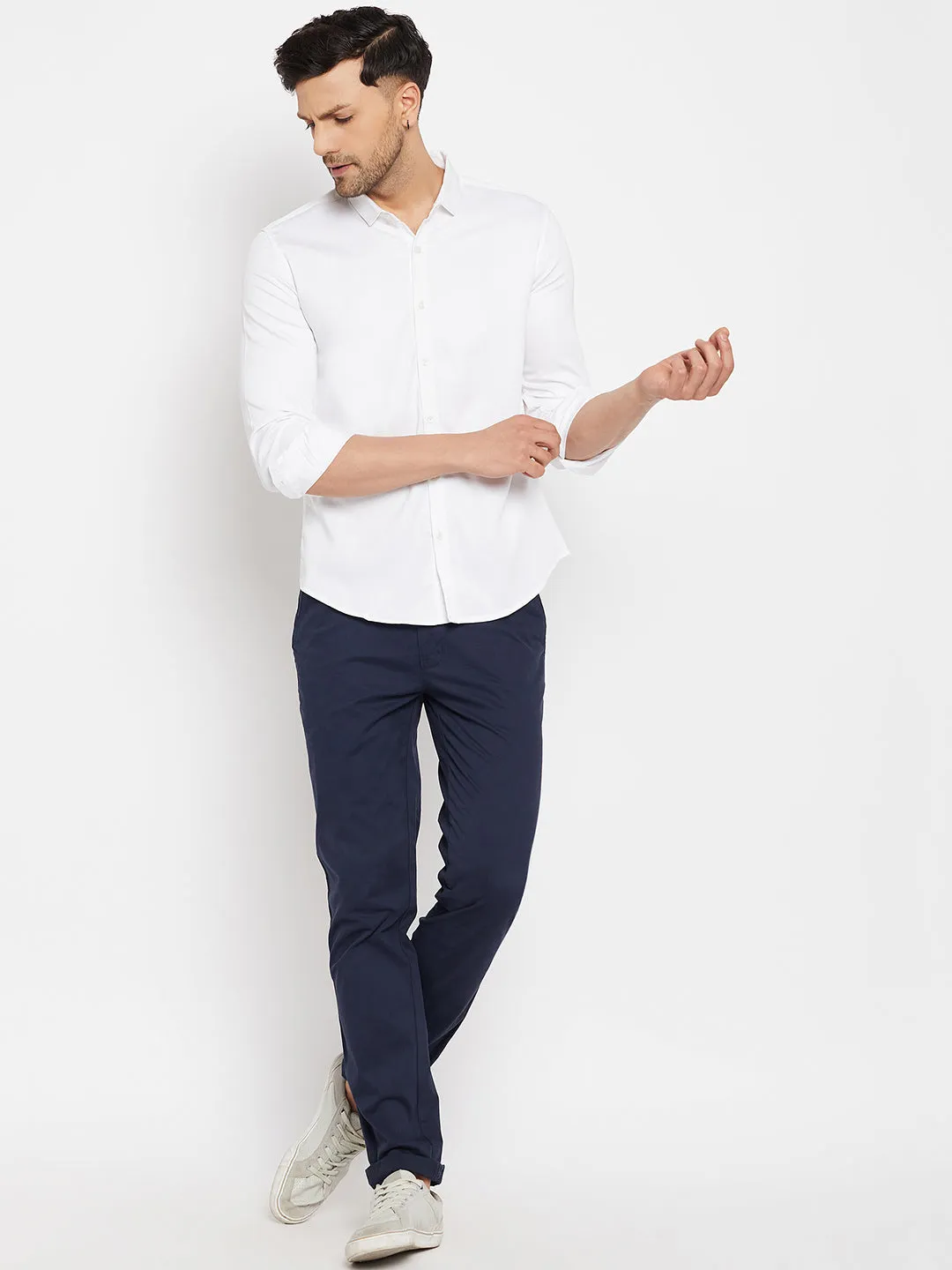 Camla White Shirts For Men