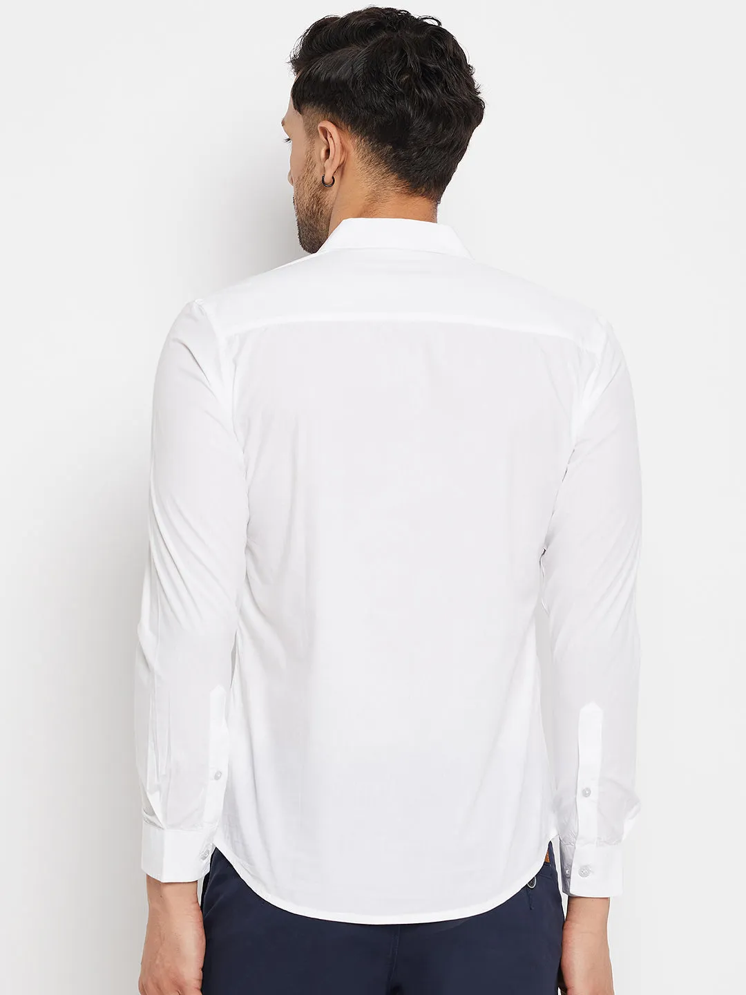 Camla White Shirts For Men
