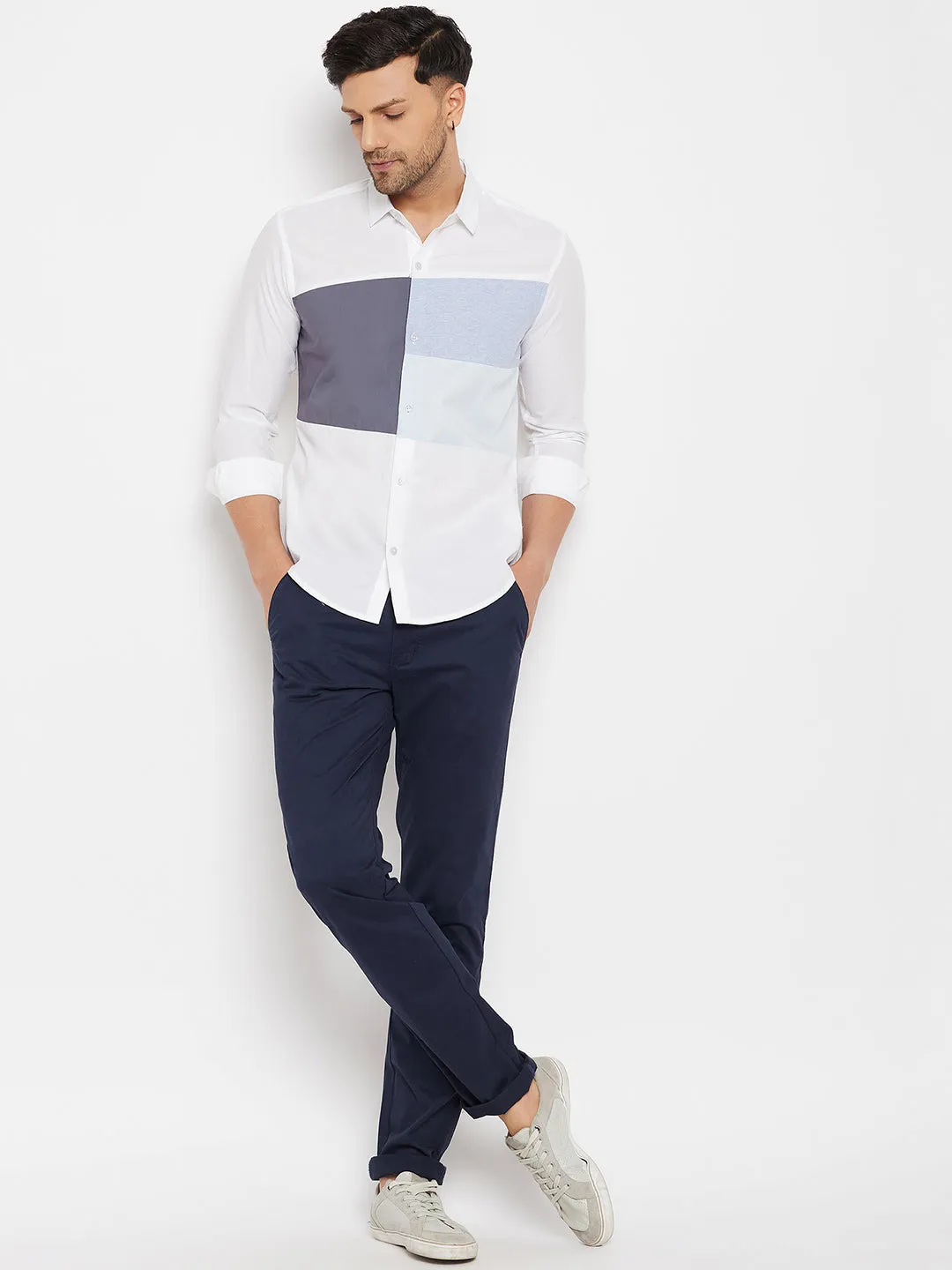 Camla White Shirts For Men