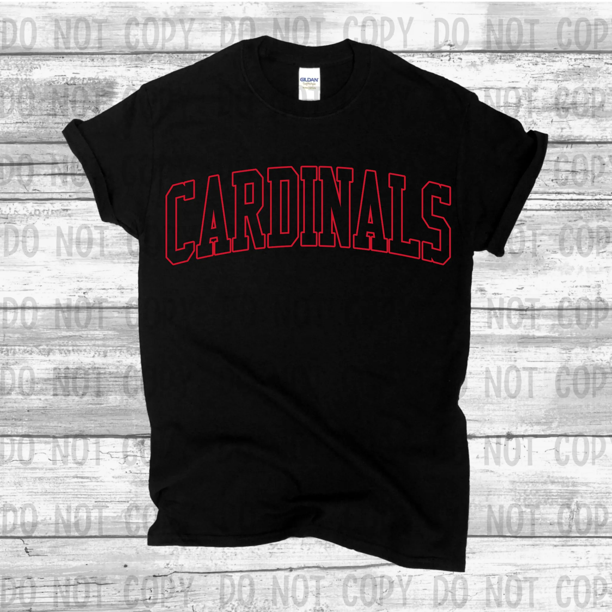 Cardinals lettering