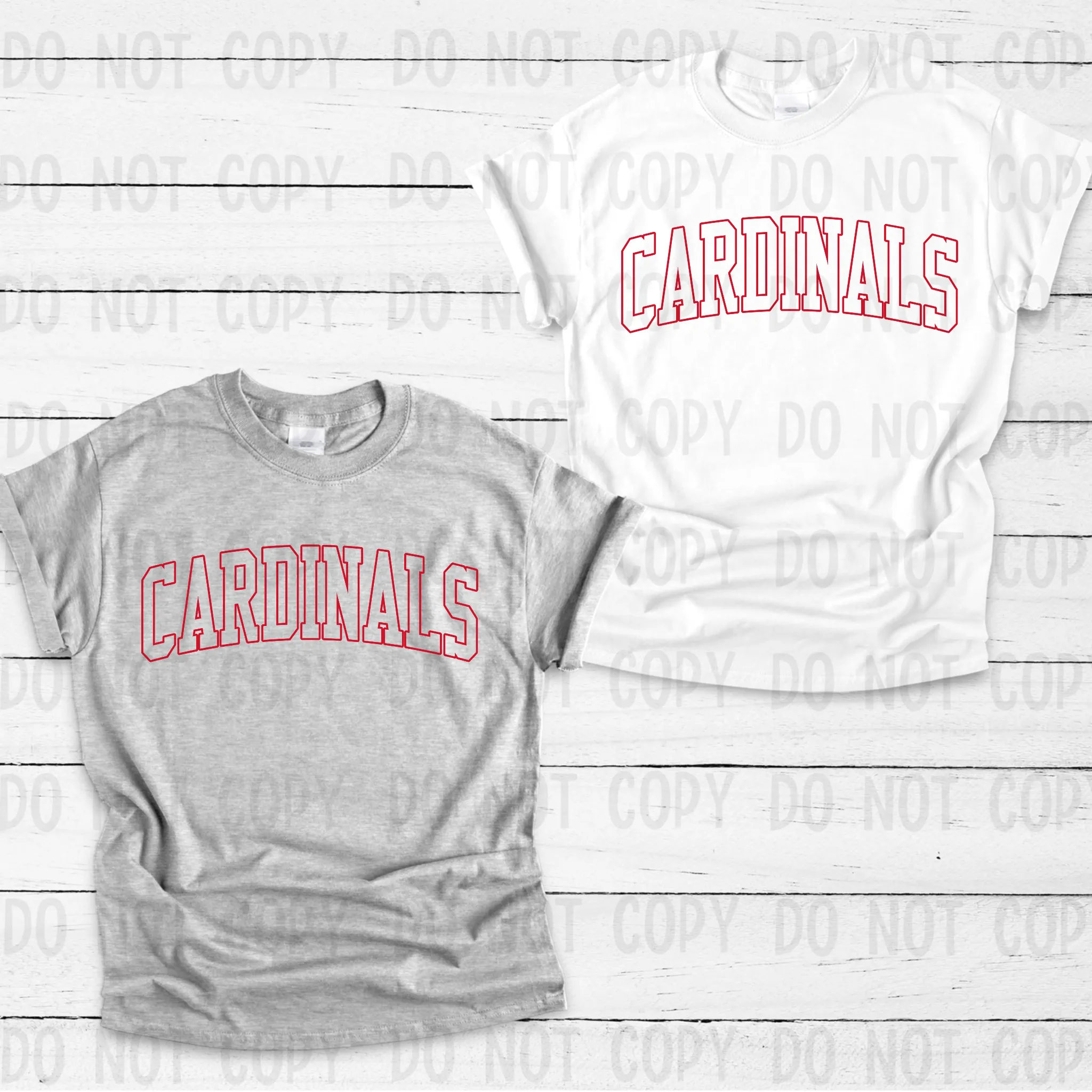 Cardinals lettering