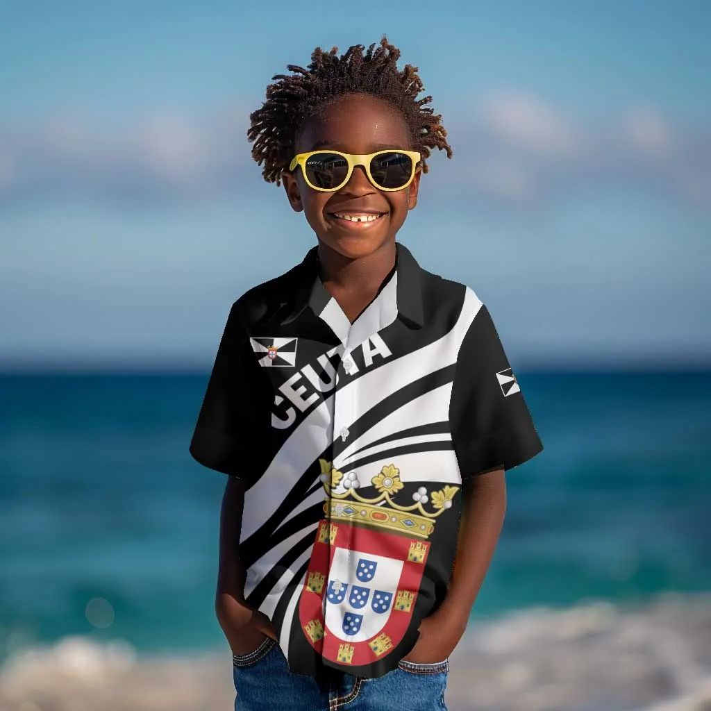 Ceuta Day Kid Hawaiian Shirt Dia de Ceuta 2024 LT01
