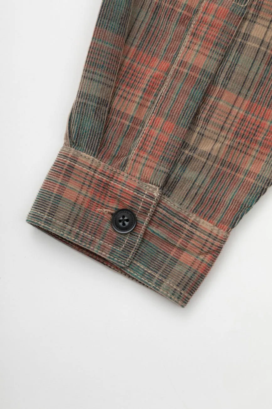 Check Corduroy Shirt 009 // regular fit