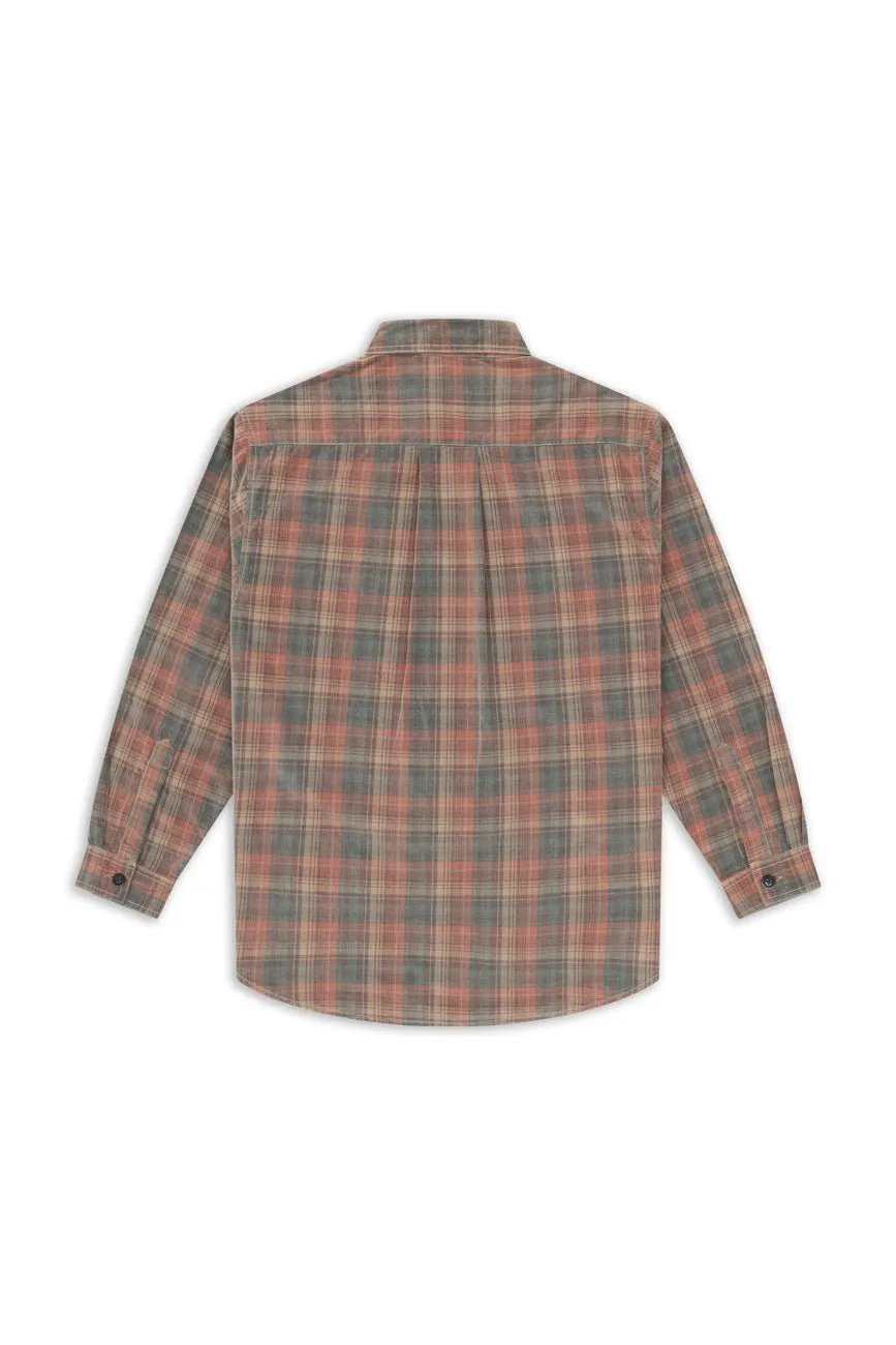Check Corduroy Shirt 009 // regular fit