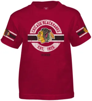 Chicago Blackhawks CCM Red Vintage Est. 1926 Youth Shirt