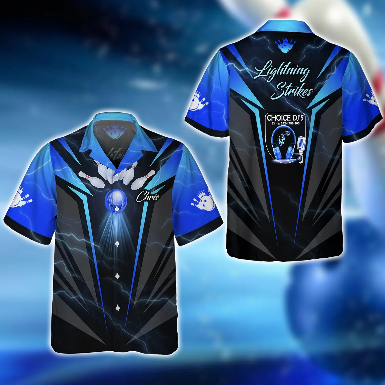 Chris Lightning Strike 3D Shirt - QB95