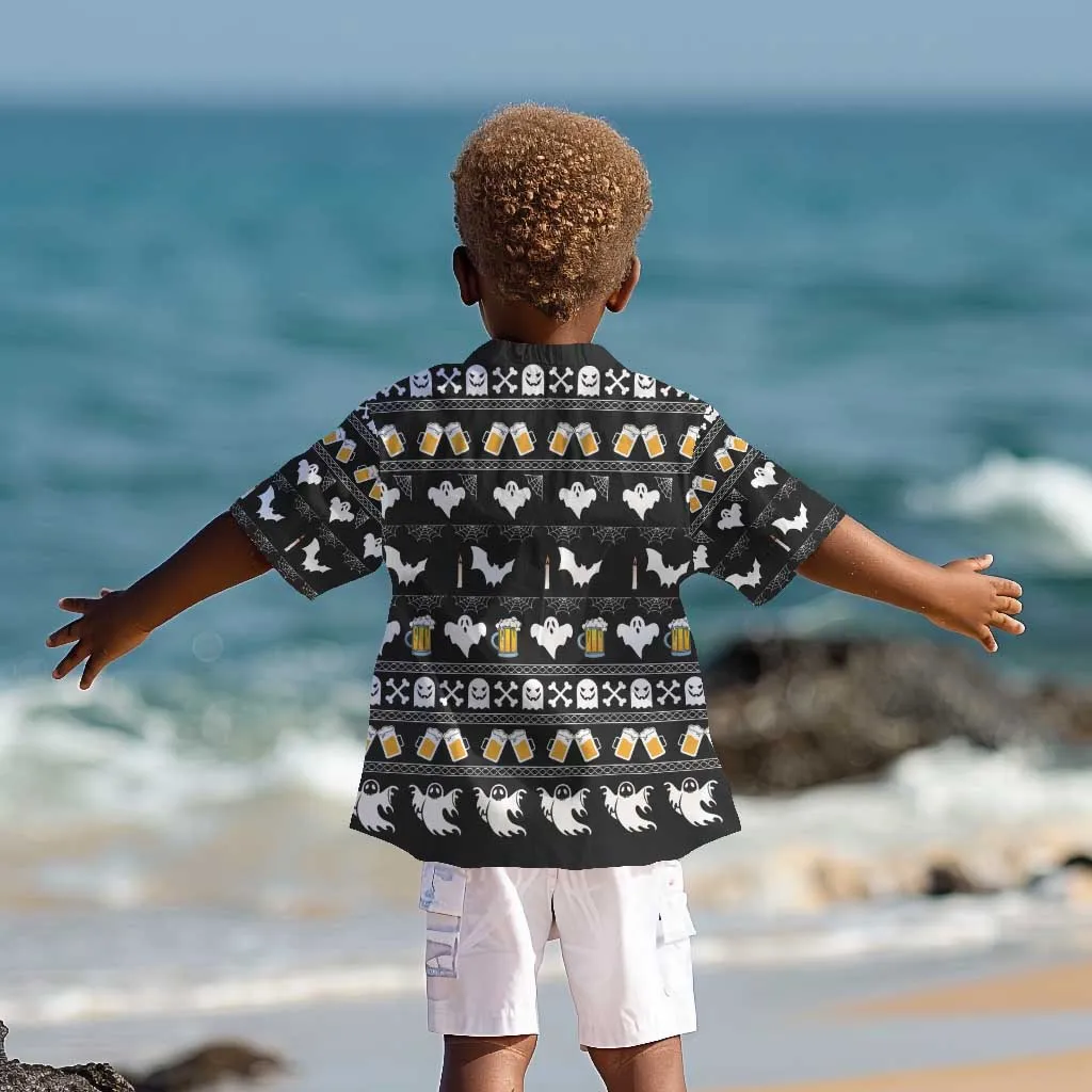 Christmas Africa Boo Beer Kid Hawaiian Shirt I'm Just Here For The Boss DT03