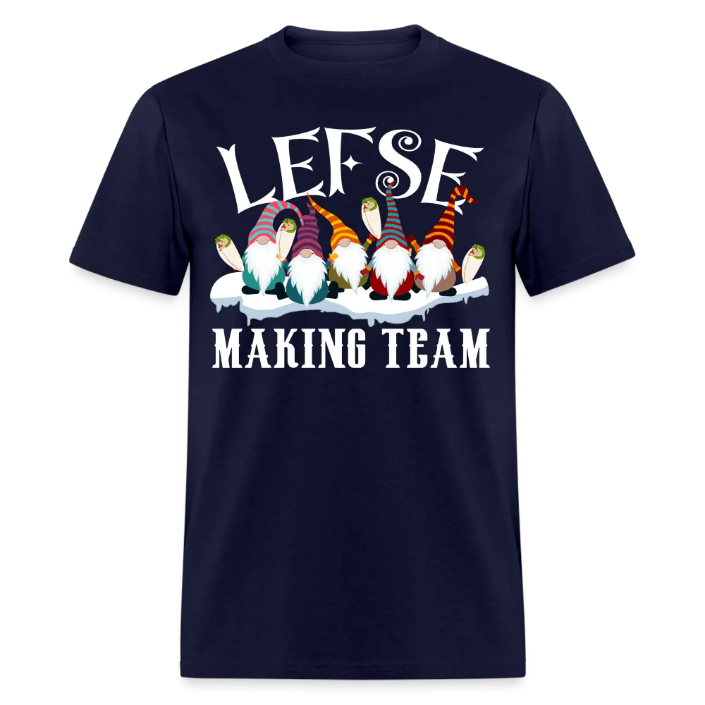Christmas - Lefse Making Team - Family Shirts Men, Woman Christmas T Shirts