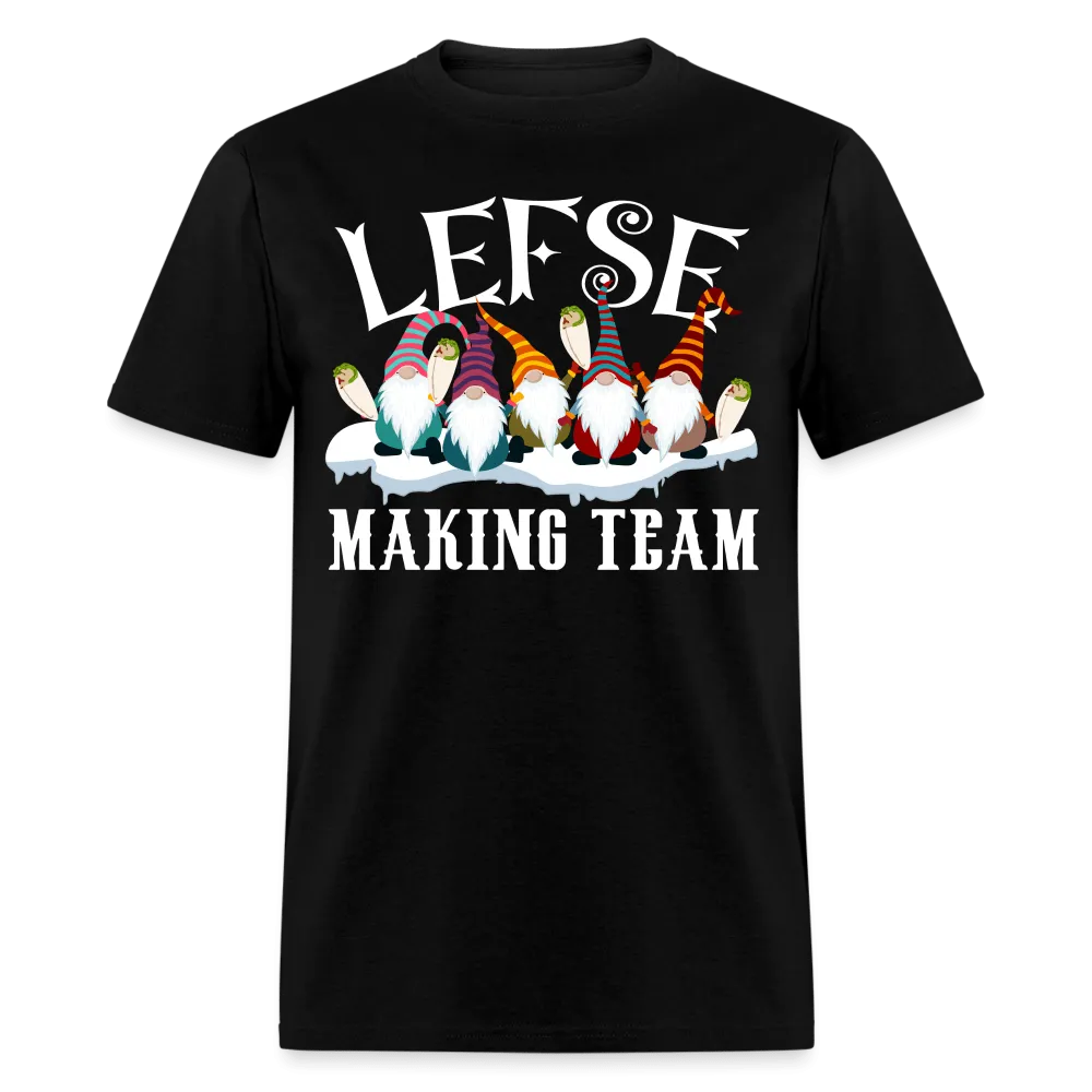 Christmas - Lefse Making Team - Family Shirts Men, Woman Christmas T Shirts