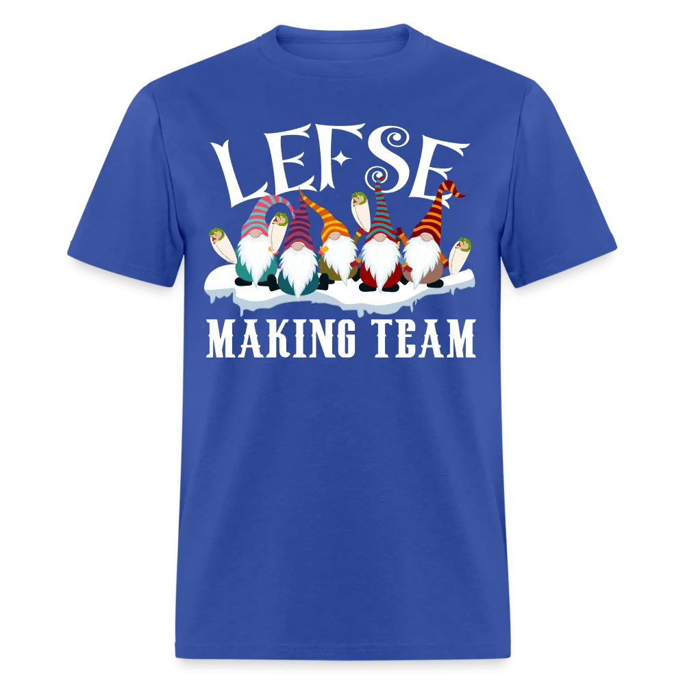 Christmas - Lefse Making Team - Family Shirts Men, Woman Christmas T Shirts