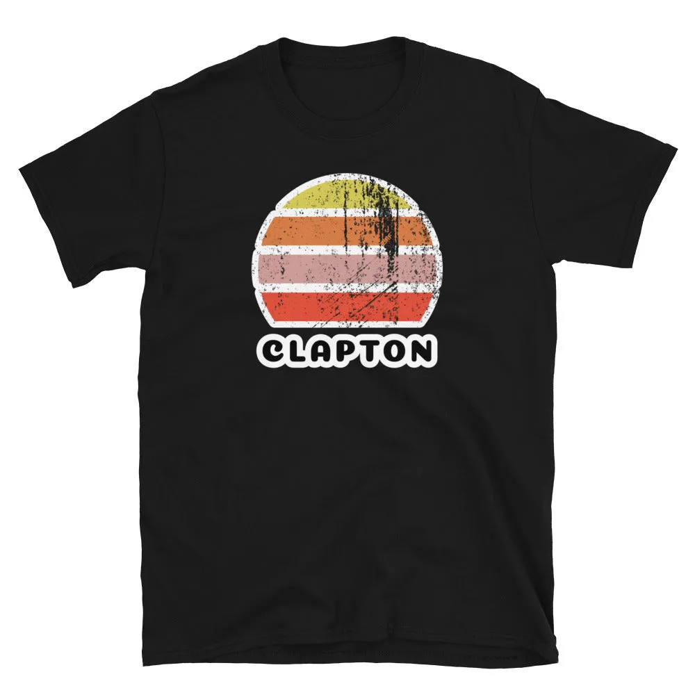 Clapton Vintage Sunset T-Shirt