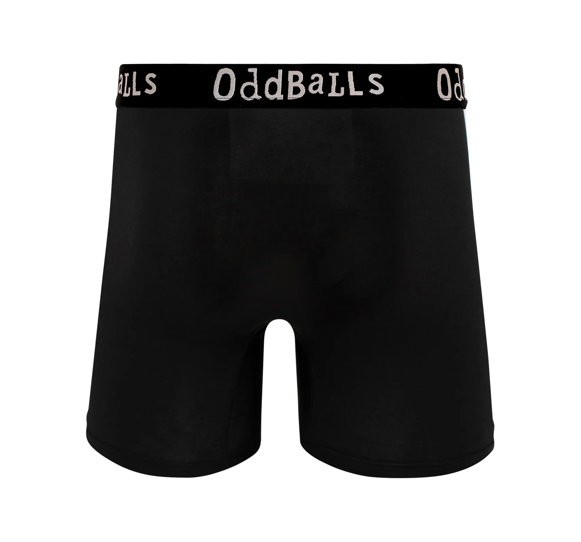 Classic Black - Mens Bamboo Boxer Shorts