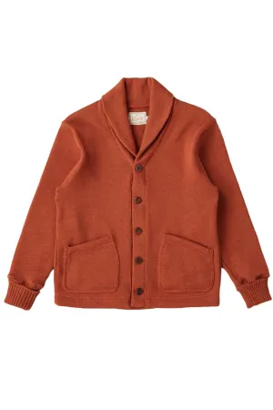CLASSIC CARDIGAN Burnt Orange