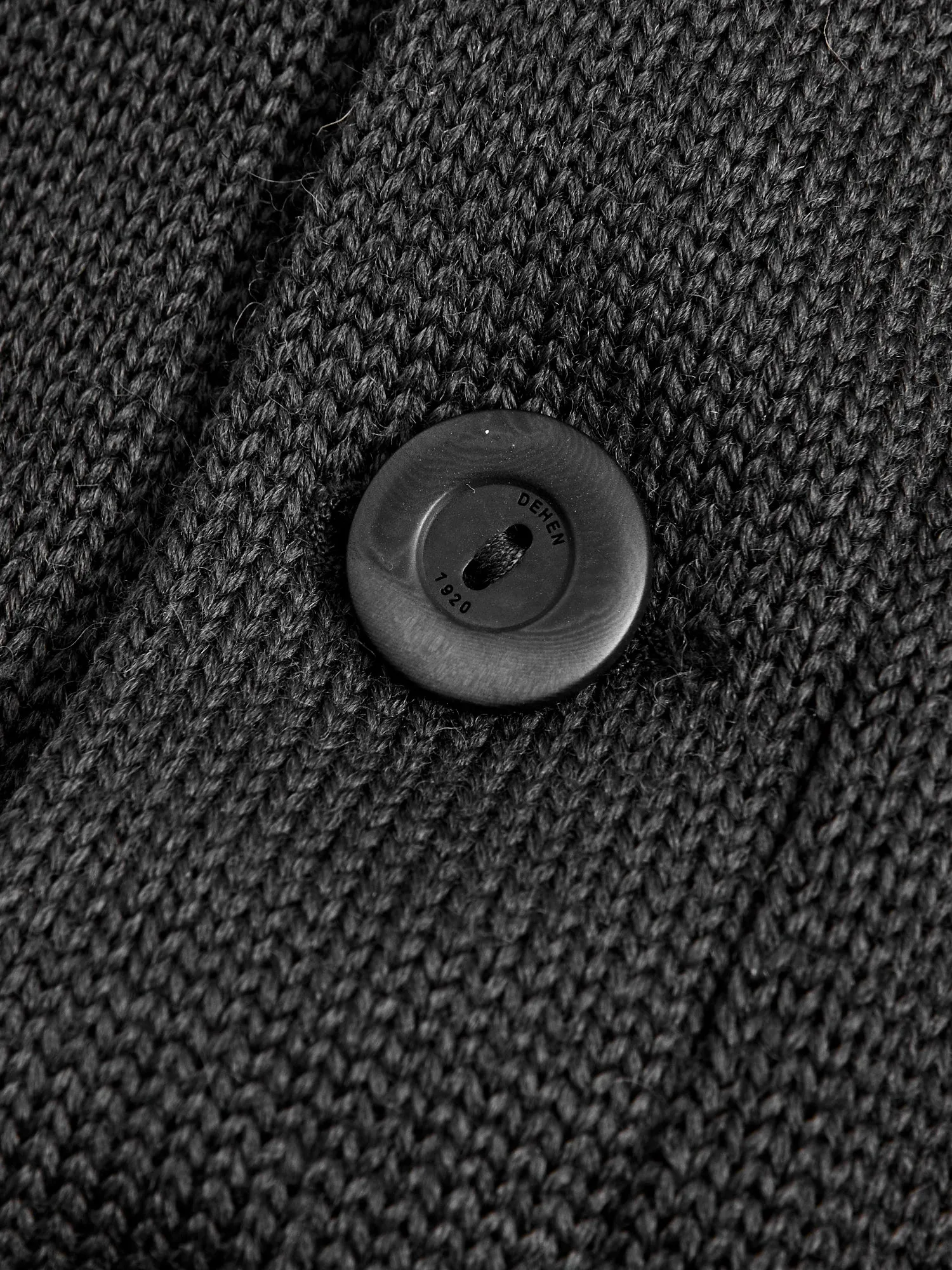 Classic Cardigan in Dark Charcoal