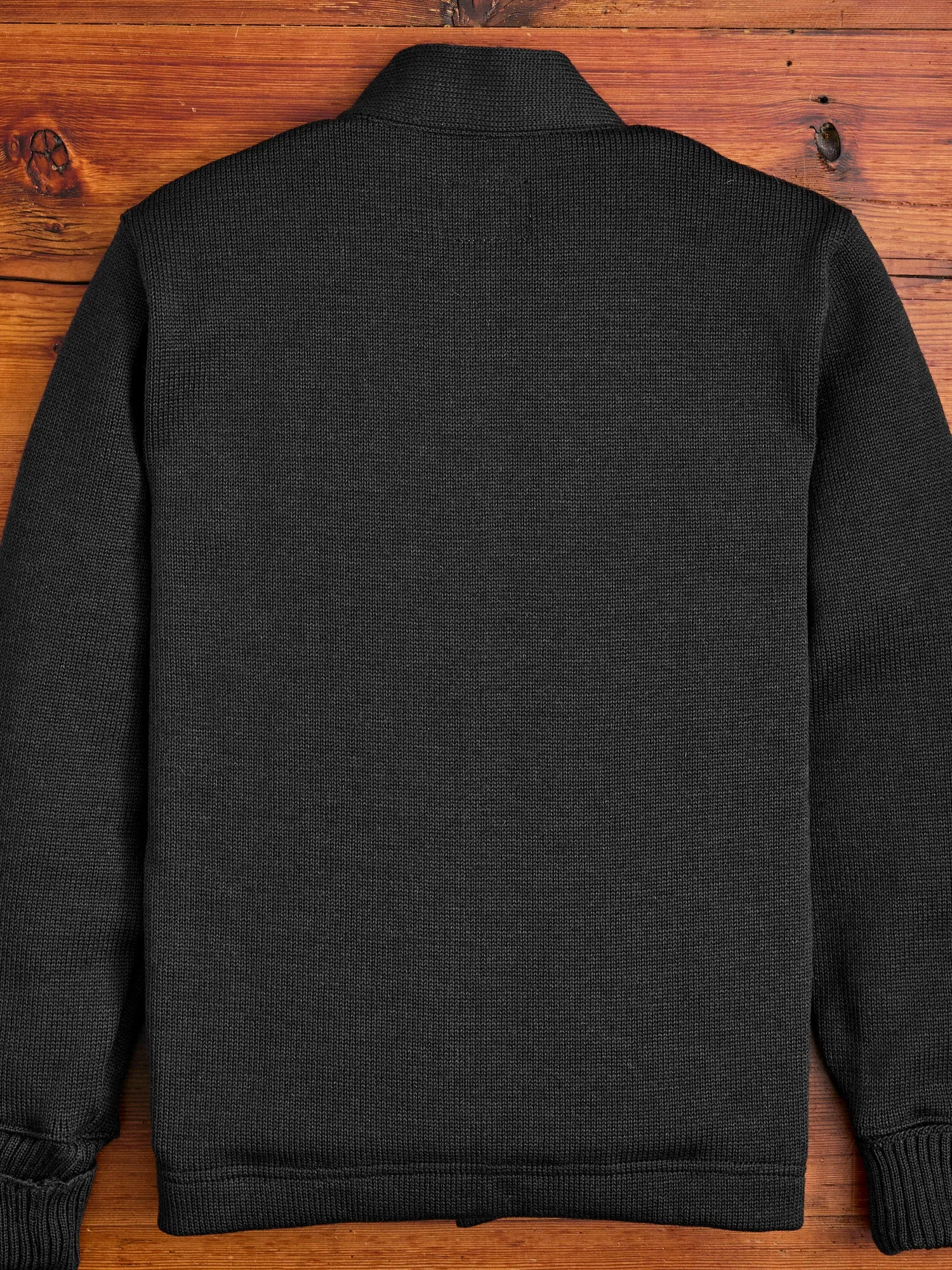 Classic Cardigan in Dark Charcoal