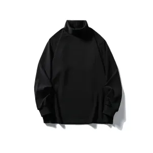 Classic High-Neck Long Sleeve T-Shirts