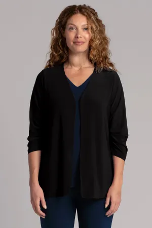 Classic Jacket with Pleated Sleeves