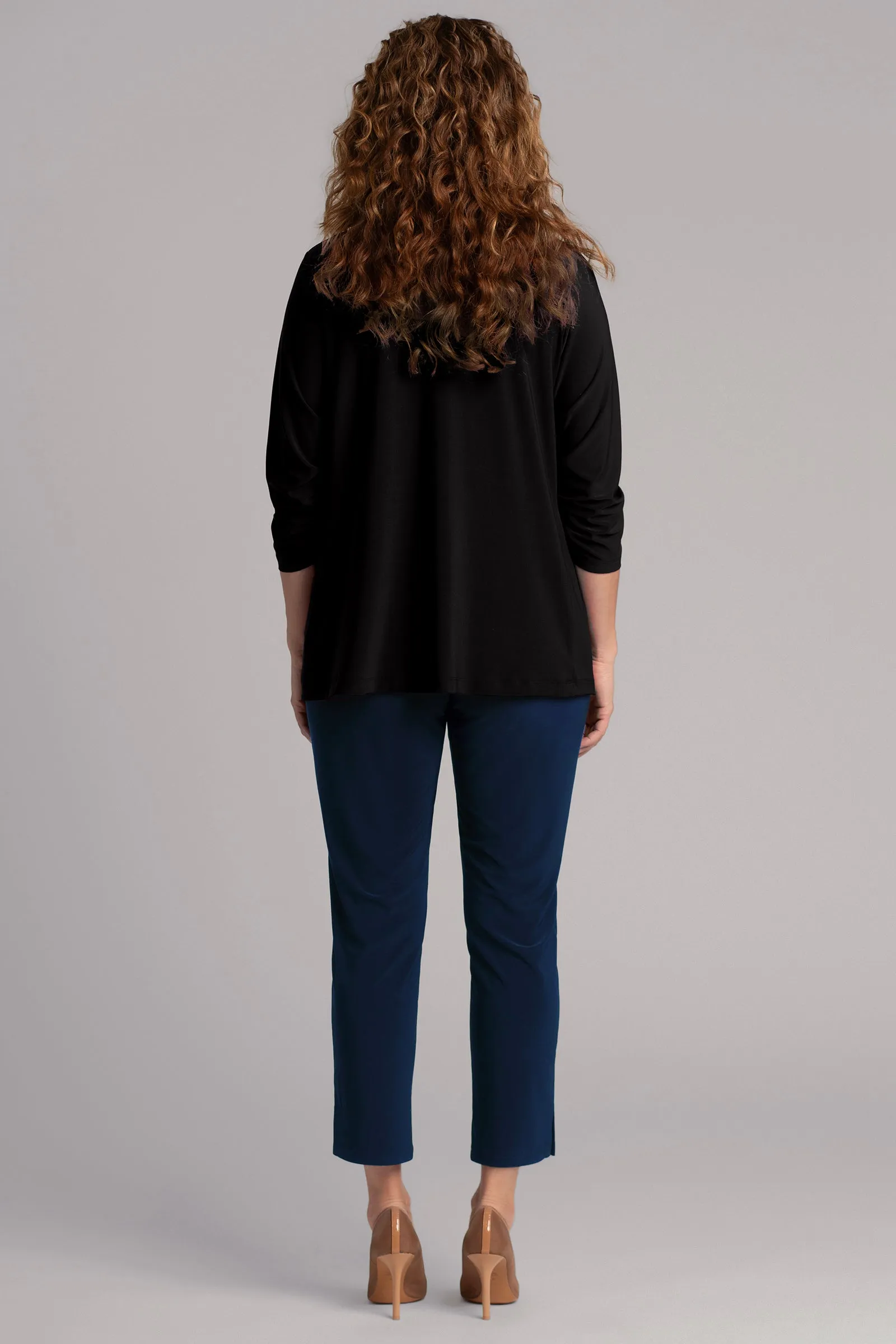 Classic Jacket with Pleated Sleeves