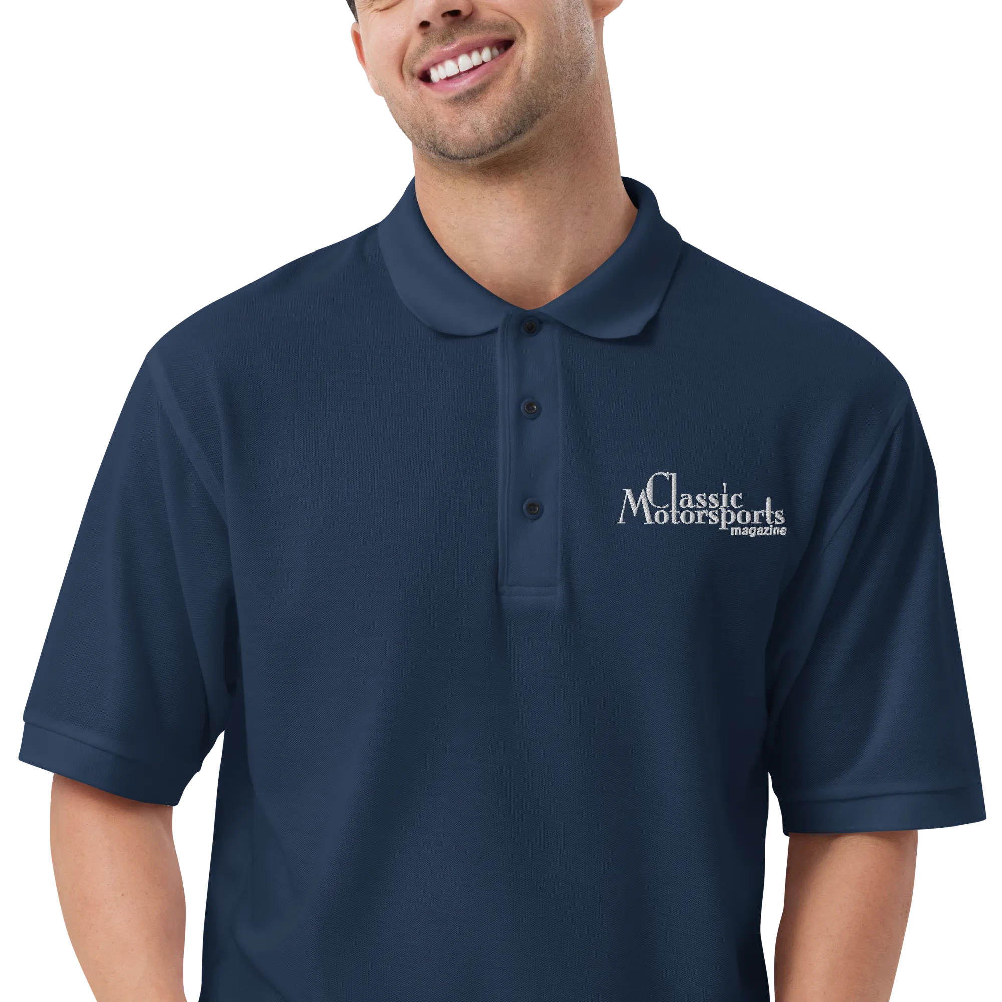 Classic Motorsports Men's Premium Polo