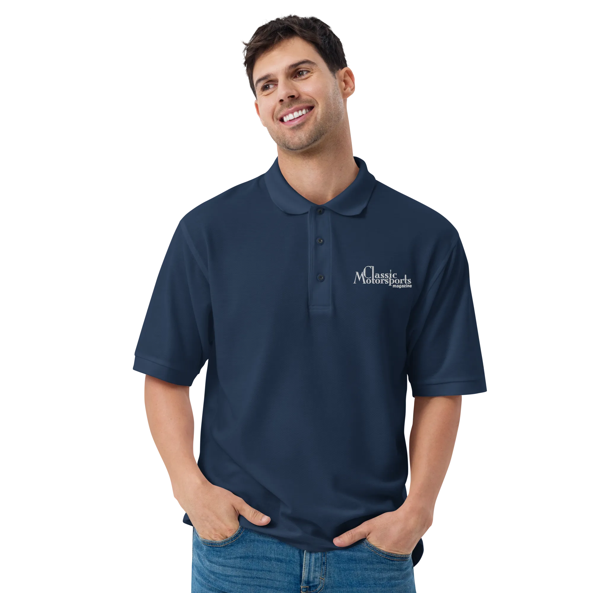Classic Motorsports Men's Premium Polo